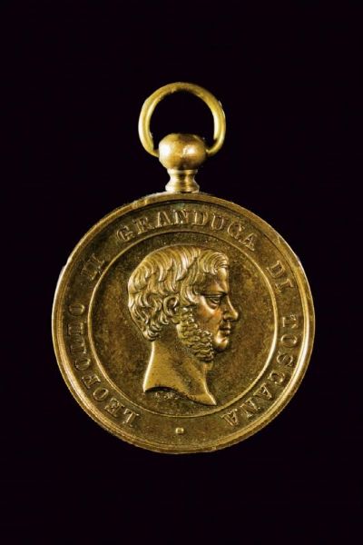 Leopoldo II (1824-1859)  - Asta Medaglie, Decorazioni e Ordini - Associazione Nazionale - Case d'Asta italiane