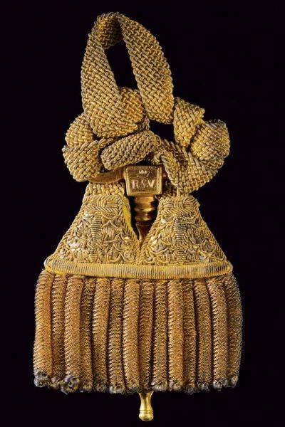 Chiave da Ciambellano con monogramma RSV  - Asta Medaglie, Decorazioni e Ordini - Associazione Nazionale - Case d'Asta italiane