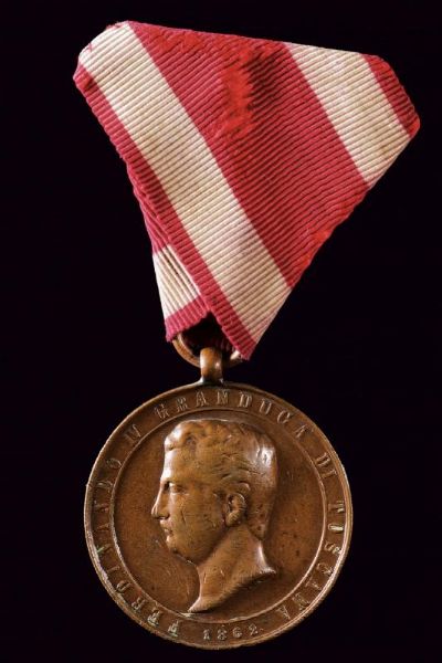 Ferdinando IV (1859-1860)  - Asta Medaglie, Decorazioni e Ordini - Associazione Nazionale - Case d'Asta italiane