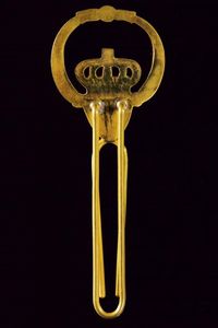 Chiave da Ciambellano con monogramma F  - Asta Medaglie, Decorazioni e Ordini - Associazione Nazionale - Case d'Asta italiane