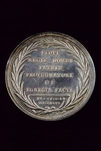 Ferdinando IV di Borbone (1759-1816)  - Asta Medaglie, Decorazioni e Ordini - Associazione Nazionale - Case d'Asta italiane