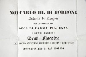 Ordine Costantiniano di San Giorgio (1815 - 1847)  - Asta Medaglie, Decorazioni e Ordini - Associazione Nazionale - Case d'Asta italiane