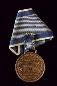 Francesco V d'Austria-Este (1846-1859)  - Asta Medaglie, Decorazioni e Ordini - Associazione Nazionale - Case d'Asta italiane