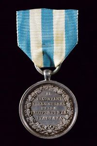 Medaglia in argento  - Asta Medaglie, Decorazioni e Ordini - Associazione Nazionale - Case d'Asta italiane