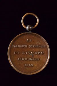 Municipio di Livorno  - Asta Medaglie, Decorazioni e Ordini - Associazione Nazionale - Case d'Asta italiane