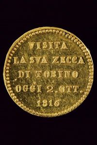 Vittorio Emanuele I di Savoia (1802-1821)  - Asta Medaglie, Decorazioni e Ordini - Associazione Nazionale - Case d'Asta italiane