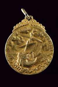 Medaglia d'oro  - Asta Medaglie, Decorazioni e Ordini - Associazione Nazionale - Case d'Asta italiane