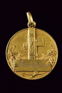 Medaglia d'oro  - Asta Medaglie, Decorazioni e Ordini - Associazione Nazionale - Case d'Asta italiane