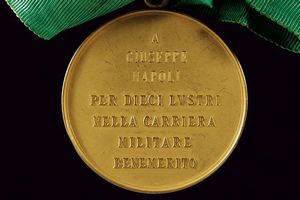 Medaglia Mauriziana per ufficiali generali  - Asta Medaglie, Decorazioni e Ordini - Associazione Nazionale - Case d'Asta italiane