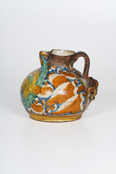 Boccale.<BR>Officina marchigiana (Pesaro ?), XVI-XVII secolo.<BR>  - Asta Maioliche e Porcellane - Associazione Nazionale - Case d'Asta italiane