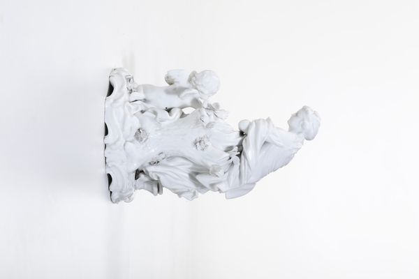 Gruppo.<BR>Probabilmente Parigi, verso il 1900.  - Asta Maioliche e Porcellane - Associazione Nazionale - Case d'Asta italiane