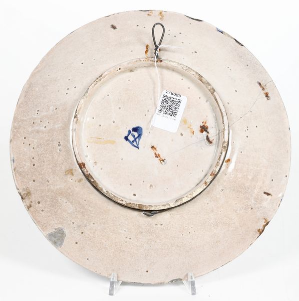 Piatto Savona, inizio XVIII secolo.  - Asta Maioliche e Porcellane - Associazione Nazionale - Case d'Asta italiane