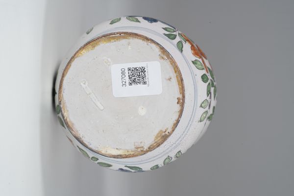 Albarello.<BR>Veneto, probabilmente Nove, XIX secolo.  - Asta Maioliche e Porcellane - Associazione Nazionale - Case d'Asta italiane