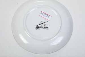 Tre sottobicchieri modello Biga.<BR>Milano, Manifattura Fornasetti, 1950 circa.  - Asta Maioliche e Porcellane - Associazione Nazionale - Case d'Asta italiane