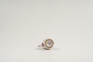 Piccola caffettiera.<BR>Monte Milone (Pollenza), Manifattura Verdinelli, seconda met del XVIII secolo.  - Asta Maioliche e Porcellane - Associazione Nazionale - Case d'Asta italiane