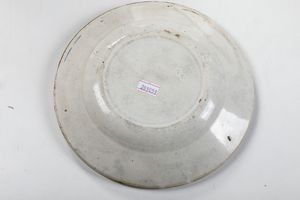 Quattro piatti.<BR>Veneto, XIX-XX secolo.  - Asta Maioliche e Porcellane - Associazione Nazionale - Case d'Asta italiane