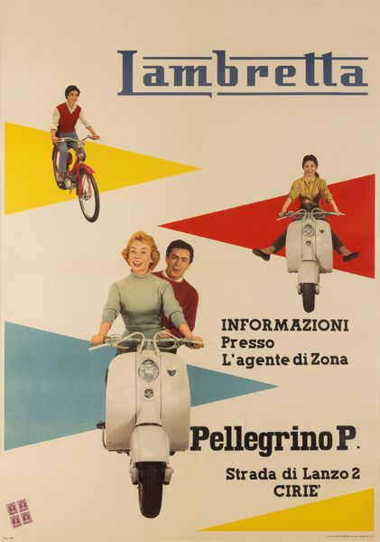 Anonimo : Lambretta - Milano  - Asta Manifesti d'Epoca e Collectible - Associazione Nazionale - Case d'Asta italiane