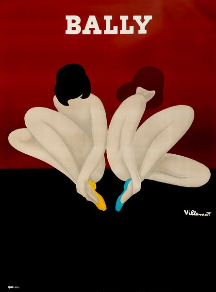 Bernard Villemot : Bally  - Asta Manifesti d'Epoca e Collectible - Associazione Nazionale - Case d'Asta italiane