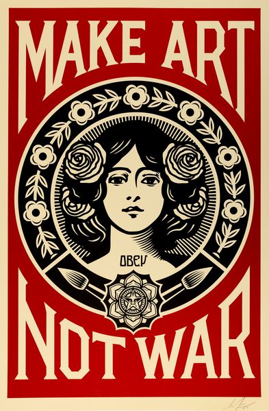 Obey : Make Art not War  - Asta Manifesti d'Epoca e Collectible - Associazione Nazionale - Case d'Asta italiane