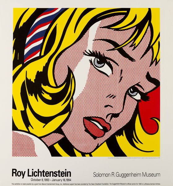 Roy Lichtenstein : Salomon R. Guggenheim Museum  - Asta Manifesti d'Epoca e Collectible - Associazione Nazionale - Case d'Asta italiane