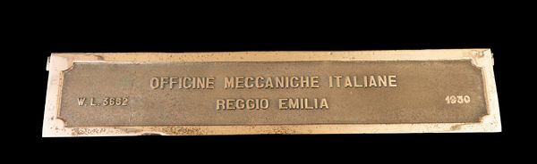 Anonimo : Officine Meccaniche di Reggio Emilia per la Compagnie Internationale des Wagons-Lits  - Asta Manifesti d'Epoca e Collectible - Associazione Nazionale - Case d'Asta italiane