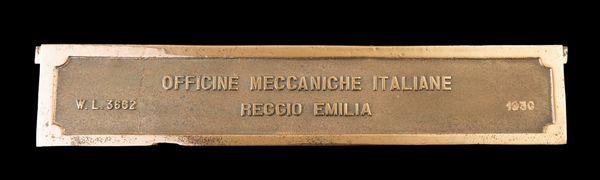 Anonimo : Officine Meccaniche di Reggio Emilia per la Compagnie Internationale des Wagons-Lits  - Asta Manifesti d'Epoca e Collectible - Associazione Nazionale - Case d'Asta italiane