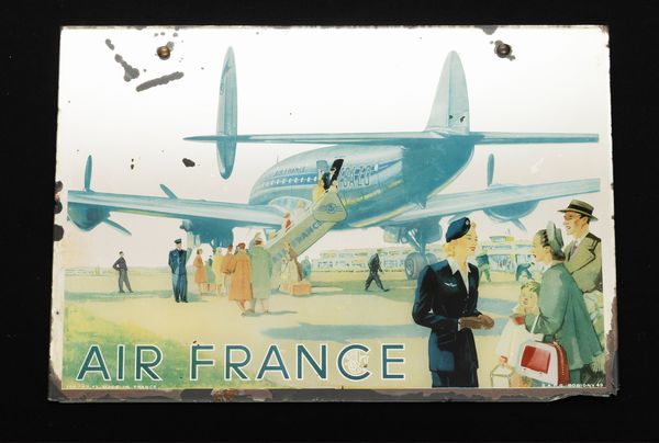 Air France  - Asta Manifesti d'Epoca e Collectible - Associazione Nazionale - Case d'Asta italiane