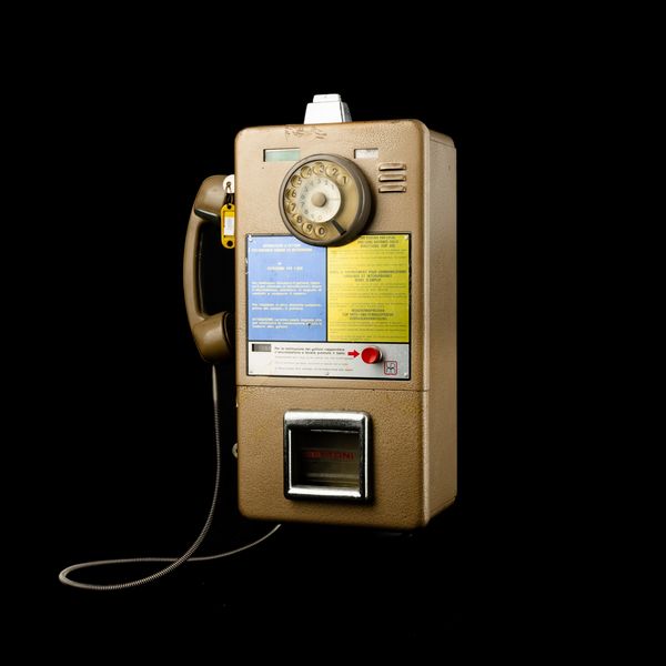 Telefono a gettoni  - Asta Manifesti d'Epoca e Collectible - Associazione Nazionale - Case d'Asta italiane