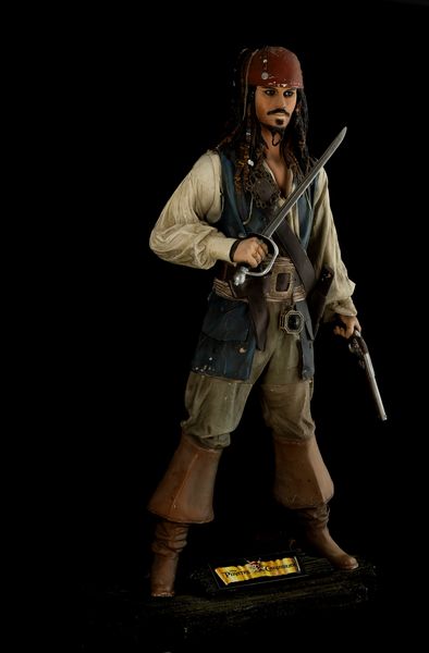 Studio OxMox : Jack Sparrow - I Pirati dei Caraibi.  - Asta Manifesti d'Epoca e Collectible - Associazione Nazionale - Case d'Asta italiane