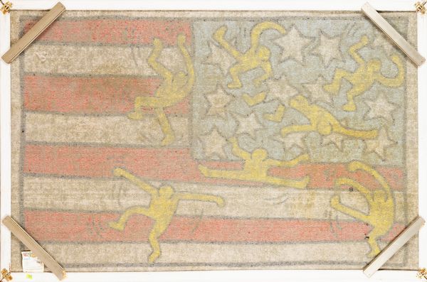 Keith Haring : American Music Festival  - Asta Manifesti d'Epoca e Collectible - Associazione Nazionale - Case d'Asta italiane