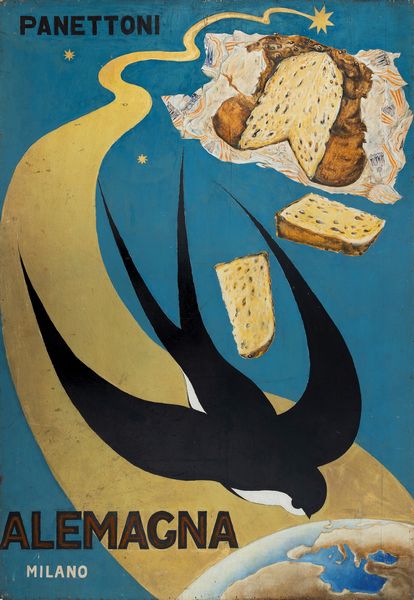 Alberto Ferroni : Panettone Alemagna - Milano  - Asta Manifesti d'Epoca e Collectible - Associazione Nazionale - Case d'Asta italiane