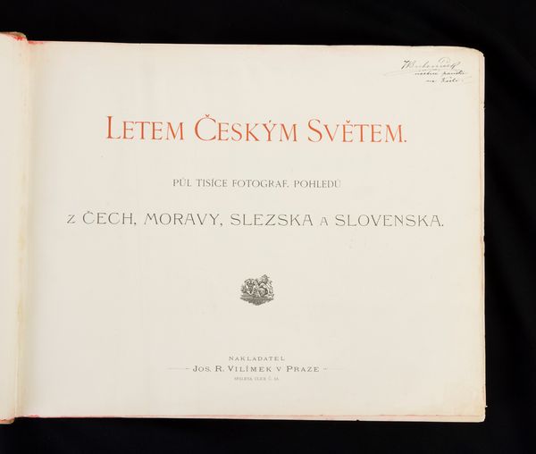 Alphonse Mucha : Libro Letem Ceskm Svetem  - Asta Manifesti d'Epoca e Collectible - Associazione Nazionale - Case d'Asta italiane