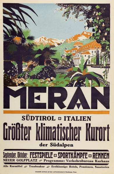 Anonimo : Meran (Bozen) Sdtirol, Merano (Bolzano)  - Asta Manifesti d'Epoca e Collectible - Associazione Nazionale - Case d'Asta italiane