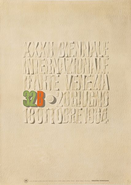 MASSIMO VIGNELLI : XXII Biennale Internazionale d'arte Venezia - ENIT - MOMA  - Asta Manifesti d'Epoca e Collectible - Associazione Nazionale - Case d'Asta italiane