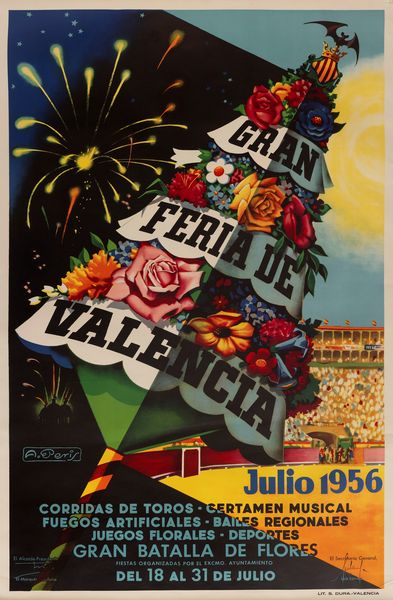 A.Peris : Gran Feria de Valencia  - Asta Manifesti d'Epoca e Collectible - Associazione Nazionale - Case d'Asta italiane