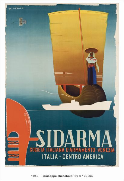 Giuseppe Riccobaldi : Sidarma, Venezia  - Asta Manifesti d'Epoca e Collectible - Associazione Nazionale - Case d'Asta italiane