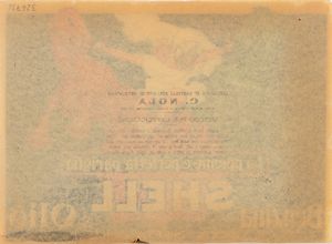 Jean D'Ylen : Benzina e Oli Shell  - Asta Manifesti d'Epoca e Collectible - Associazione Nazionale - Case d'Asta italiane