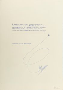 Brovarone : Zappetta - Bonzi su Nardi FN.305 D - Volo Roma - Addis Abeba  - Asta Manifesti d'Epoca e Collectible - Associazione Nazionale - Case d'Asta italiane