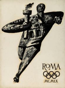 Armando Testa - Olimpiadi Roma 1960 MCMLX