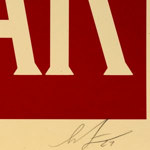 Obey : Make Art not War  - Asta Manifesti d'Epoca e Collectible - Associazione Nazionale - Case d'Asta italiane