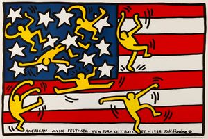 Keith Haring - American Music Festival New York