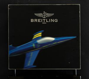 Espositore Breitling da vetrina  - Asta Manifesti d'Epoca e Collectible - Associazione Nazionale - Case d'Asta italiane