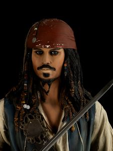 Studio OxMox : Jack Sparrow - I Pirati dei Caraibi.  - Asta Manifesti d'Epoca e Collectible - Associazione Nazionale - Case d'Asta italiane