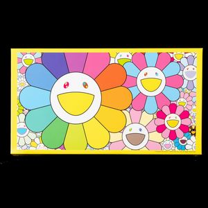 TAKASHI MURAKAMI : Pop Up Flower  - Asta Manifesti d'Epoca e Collectible - Associazione Nazionale - Case d'Asta italiane