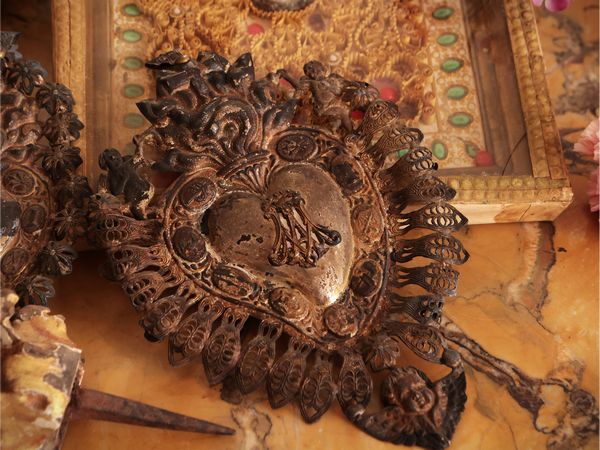 Lotto di oggetti devozionali d'epoca  - Asta Dimore fiorentine - Associazione Nazionale - Case d'Asta italiane