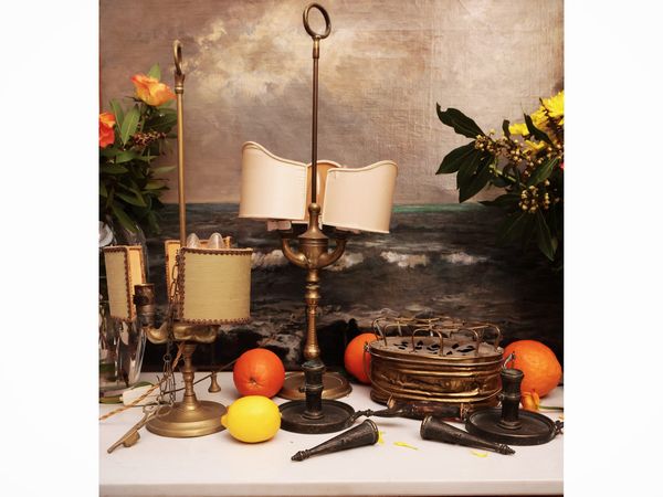 Lotto di complementi di arredo  - Asta Dimore fiorentine - Associazione Nazionale - Case d'Asta italiane