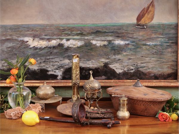 Lotto di curiosit� di gusto orientale  - Asta Dimore fiorentine - Associazione Nazionale - Case d'Asta italiane