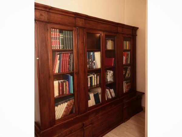 Libreria in noce  - Asta Dimore fiorentine - Associazione Nazionale - Case d'Asta italiane