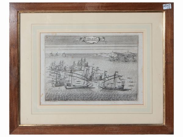 Tavole tratte da I pregi della Toscana [...] de' Cavalieri di Santo Stefano  - Asta Dimore fiorentine - Associazione Nazionale - Case d'Asta italiane