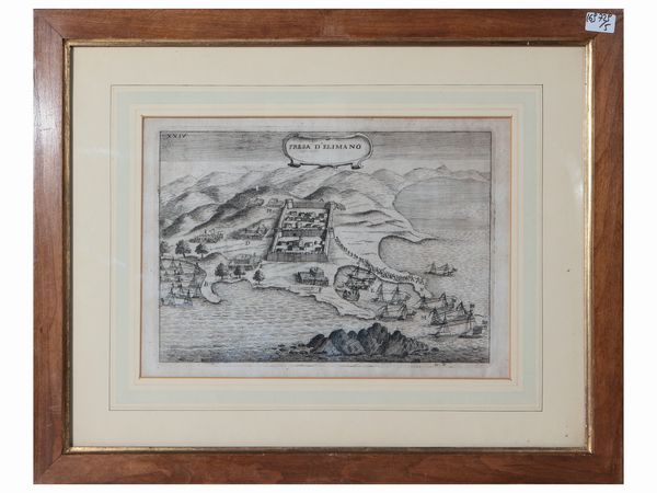 Tavole tratte da I pregi della Toscana [...] de' Cavalieri di Santo Stefano  - Asta Dimore fiorentine - Associazione Nazionale - Case d'Asta italiane